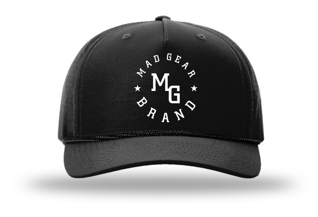 ALL-STAR 5 PANEL PERFORMANCE ROPE HAT BLACK