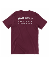 Load image into Gallery viewer, MAD GEAR CLASSIC T-SHIRT MAROON - [madgearbrand]
