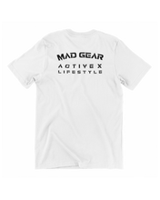 Load image into Gallery viewer, MAD GEAR CLASSIC T-SHIRT WHITE - [madgearbrand]
