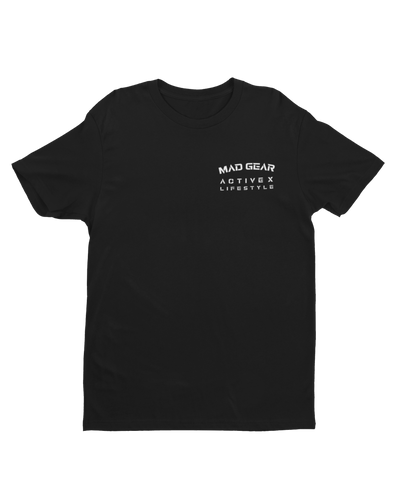 MAD GEAR CLASSIC T-SHIRT BLACK - [madgearbrand]