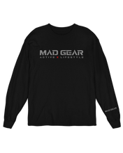 Load image into Gallery viewer, LIFESTYLE LONG SLEEVE BLACK/GREY - [madgearbrand]
