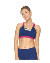 Load image into Gallery viewer, CALYPSO MESH SPORTS BRA NAVY - [madgearbrand]
