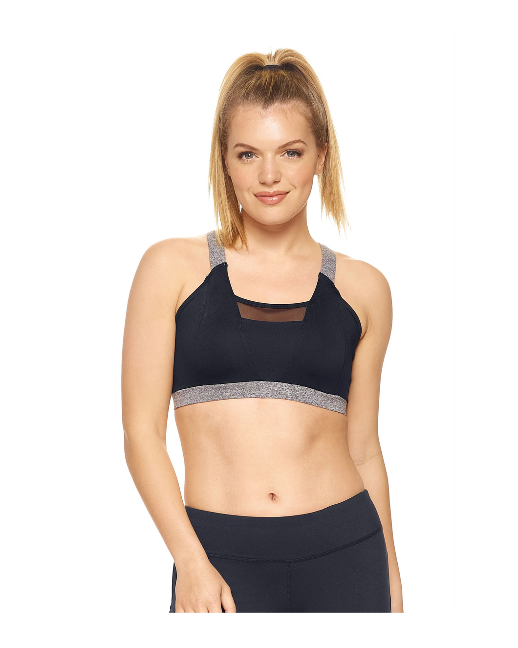 CALYPSO MESH SPORTS BRA BLACK - [madgearbrand]