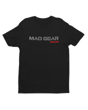 Load image into Gallery viewer, MAD GEAR T-SHIRT BLACK/SIGNATURE RED - [madgearbrand]
