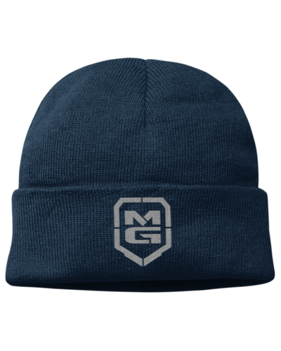 SHIELD BEANIE NAVY - [madgearbrand]