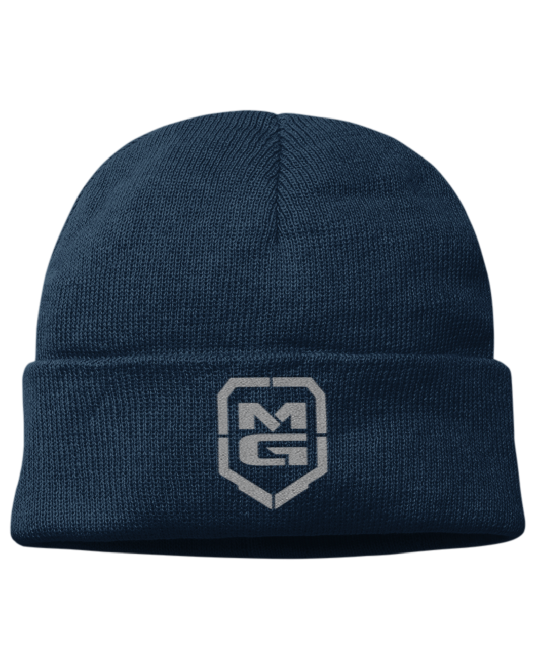 SHIELD BEANIE NAVY - [madgearbrand]