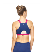 Load image into Gallery viewer, CALYPSO MESH SPORTS BRA NAVY - [madgearbrand]
