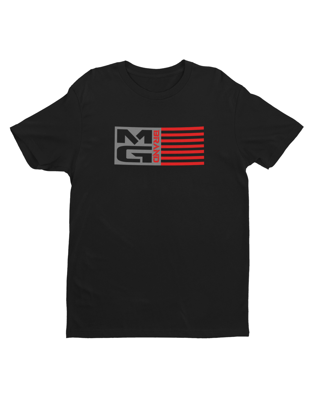 MG FLAG T-SHIRT BLACK - [madgearbrand]