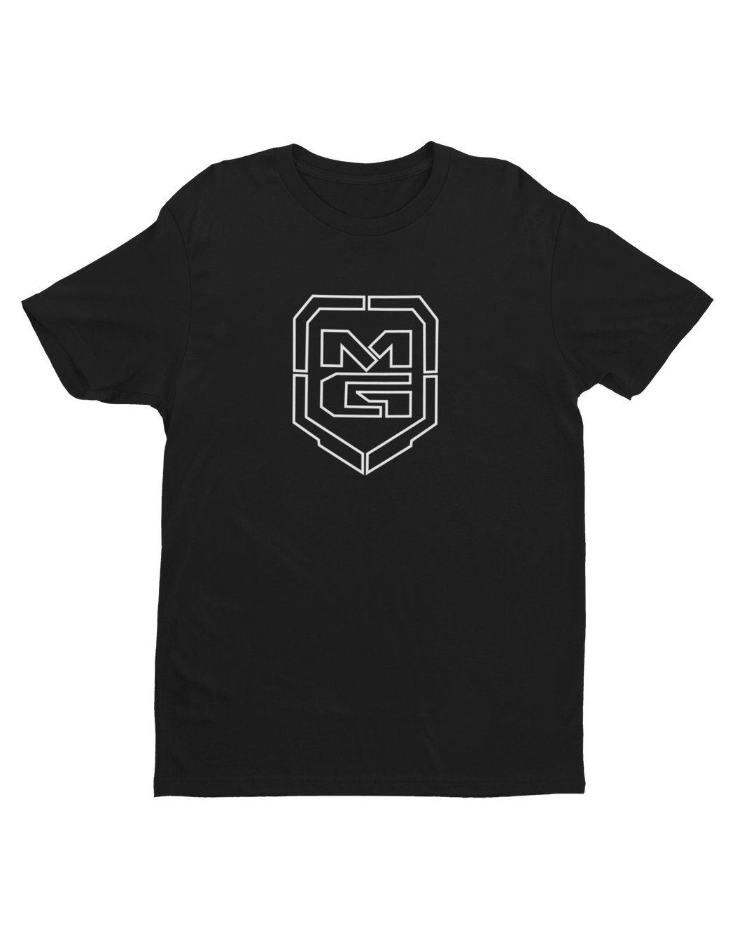 GHOST SHIELD T-SHIRT BLACK - [madgearbrand]