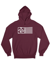 Load image into Gallery viewer, MG FLAG HOODIE MAROON - [madgearbrand]
