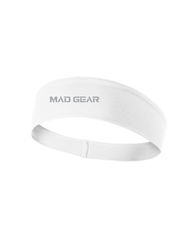 COMPETITOR HEADBAND WHITE - [madgearbrand]