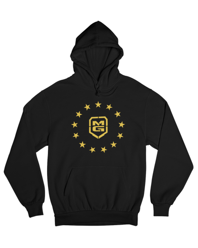 PATRIOT HOODIE BLACK/YELLOW - [madgearbrand]