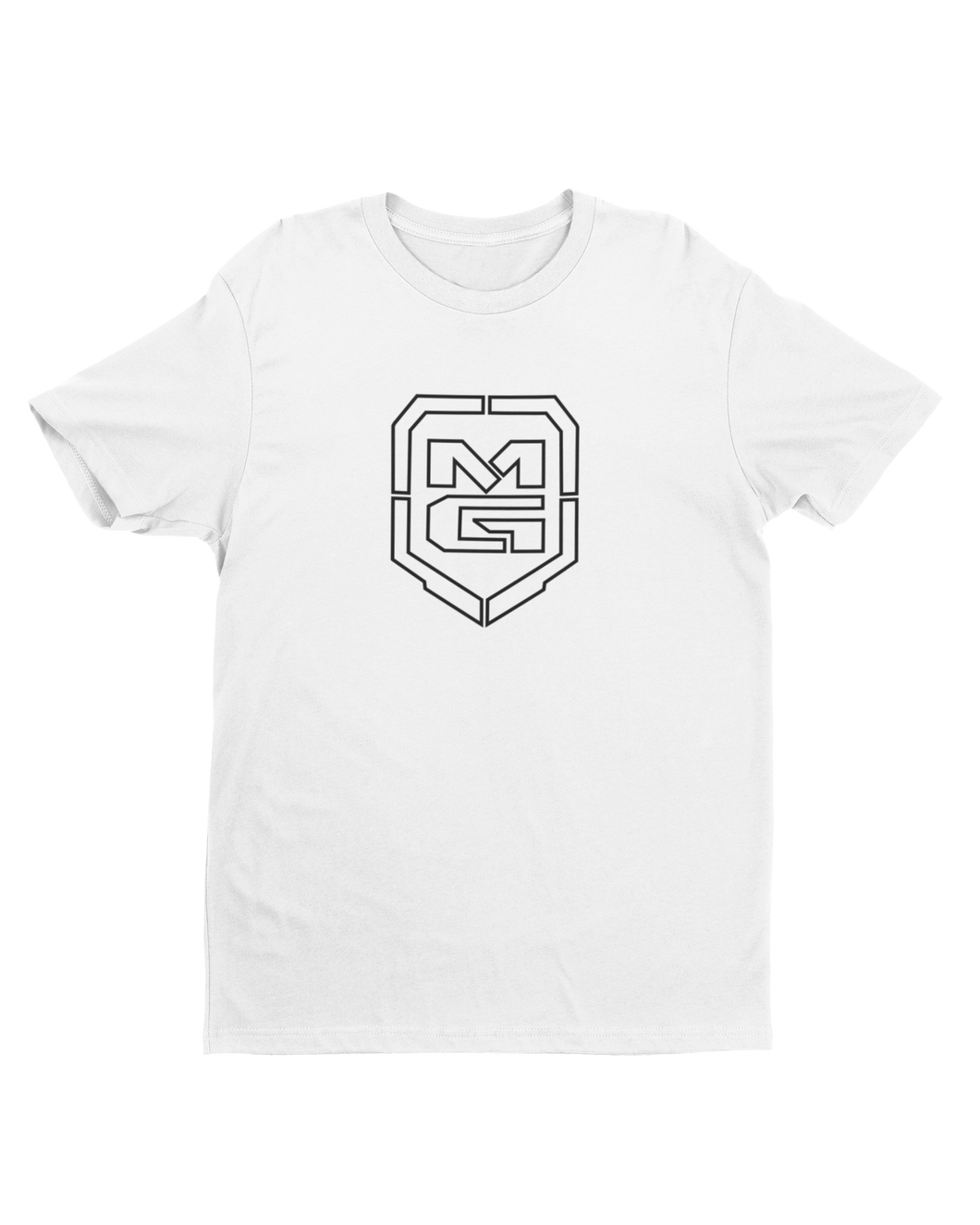 GHOST SHIELD T-SHIRT WHITE - [madgearbrand]