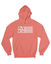 Load image into Gallery viewer, MG FLAG HOODIE CORAL - [madgearbrand]
