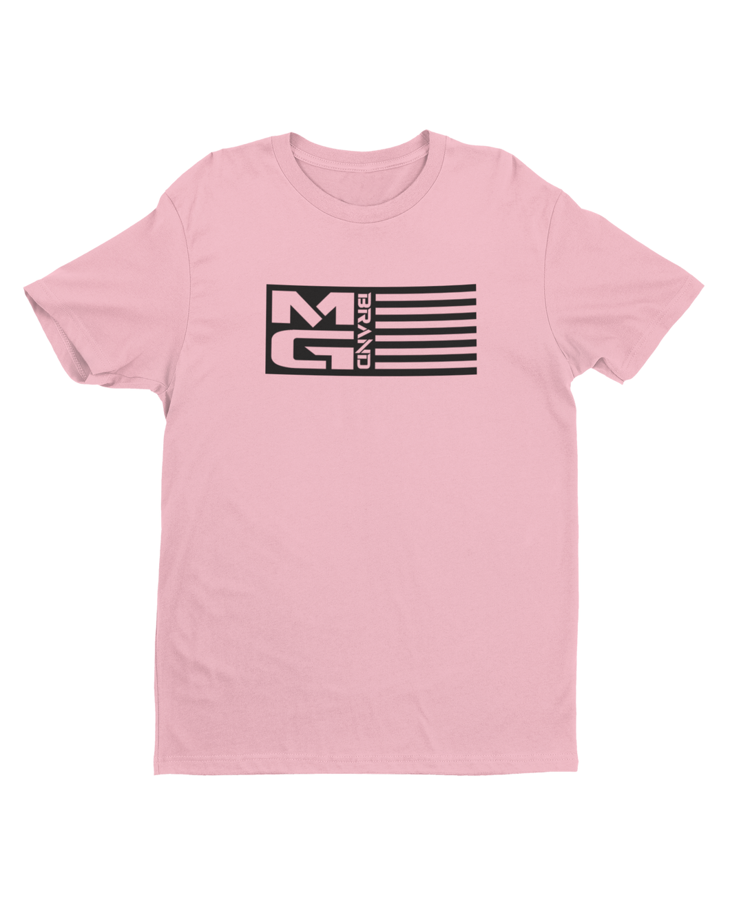 MG FLAG T-SHIRT PINK/BLACK