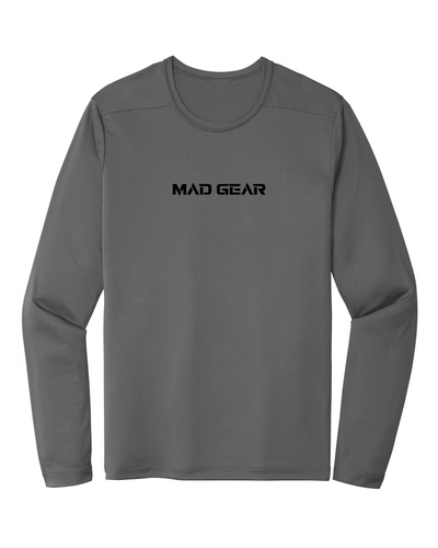 PERFORMANCE LONG SLEEVE SHIRT CHARCOAL - [madgearbrand]