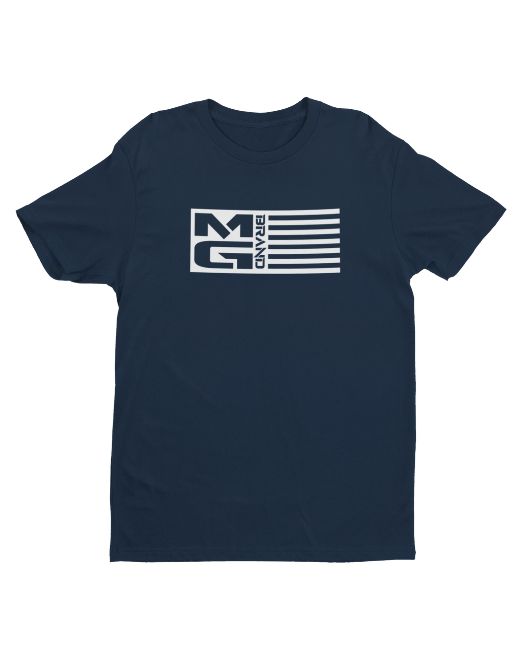 MG FLAG T-SHIRT NAVY - [madgearbrand]