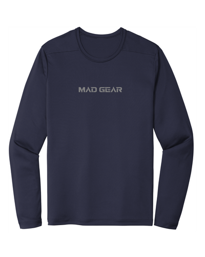 PERFORMANCE LONG SLEEVE SHIRT NAVY - [madgearbrand]