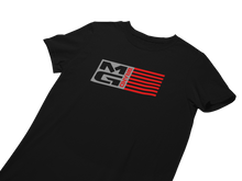 Load image into Gallery viewer, MG FLAG T-SHIRT BLACK - [madgearbrand]
