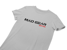 Load image into Gallery viewer, MAD GEAR T-SHIRT GREY/SIGNATURE RED - [madgearbrand]
