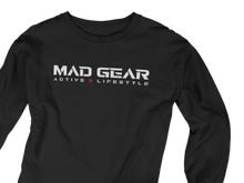 Load image into Gallery viewer, LIFESTYLE LONG SLEEVE BLACK/WHITE - [madgearbrand]
