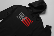 Load image into Gallery viewer, MG FLAG HOODIE BLACK - [madgearbrand]
